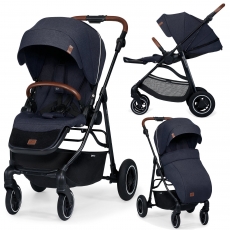 Дитяча прогулянкова коляска Kinderkraft All Road Imperial Blue